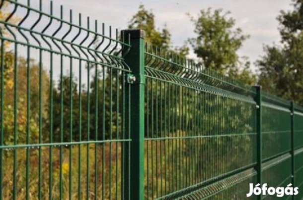 Kerítés elem 3D, 100/200 Hfz országos szállítással. Horganyzott táblás