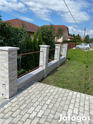 Kerítés műkő fedlap (termék) a gyártótól