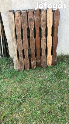 Kerítéslécek eladók 40 db Győrben (bontottak) egyben 5500 Ft