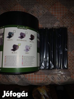 Keritesszalag 19x35 cm fekete