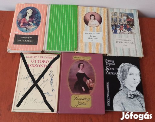 Kertész Erzsébet könyvcsomag / 6 db könyv