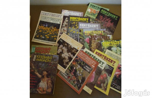 Kertészet és Szőlészet+Kertbarát magazinok (15+2 db)