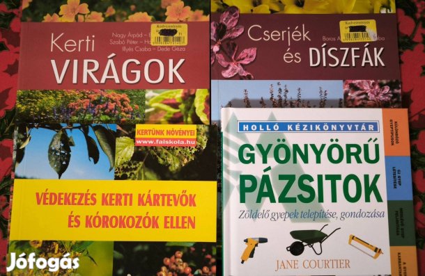 Kertészeti szakkönyvek eladók