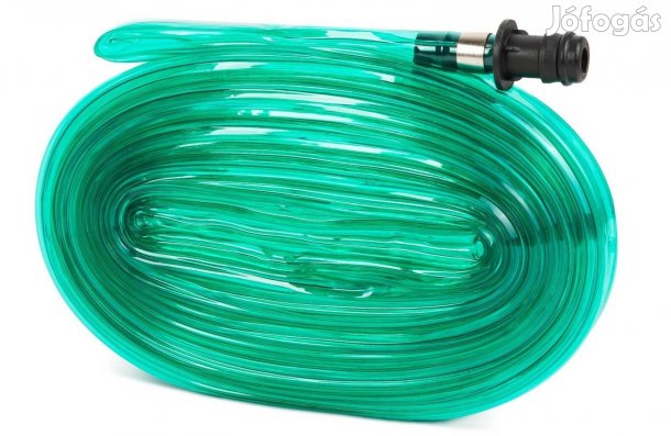 Kerti Esőztető csepegtető cső locsolótömlő öntöző 7.5m gyorscsatlakozó