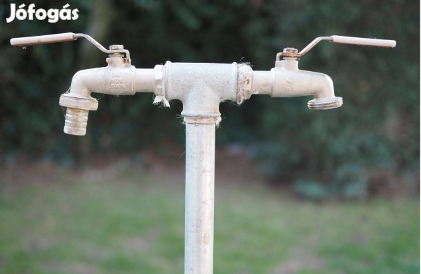 Kerti csap horganyzott csővel 150cm