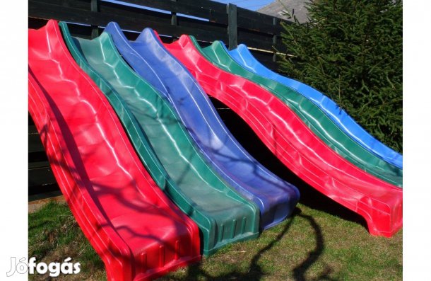 Kerti csúszda műanyag