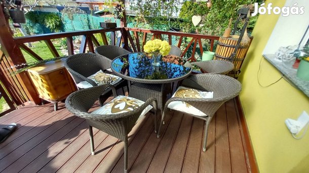 Kerti étkező garnitúra