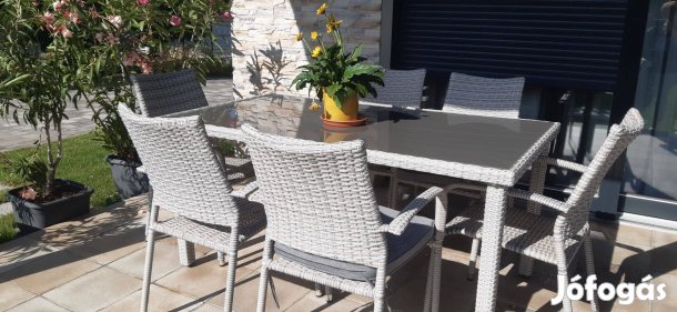 Kerti étkezőgarnitúra - Árcsökkentés!