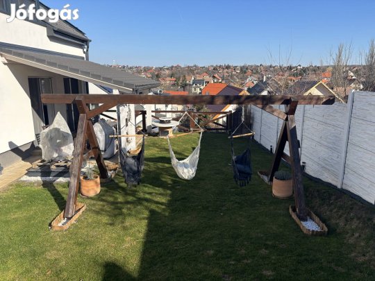 Kerti hinta beülővel!