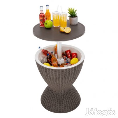 Kerti hűtőasztal, szürke, FABIR