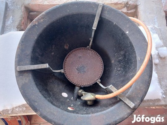 Kerti katlan ,bográccsal