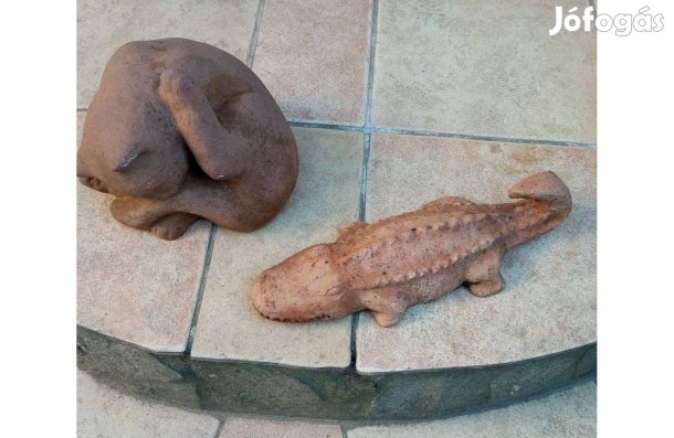 Kerti kerámia - kő dekoráció