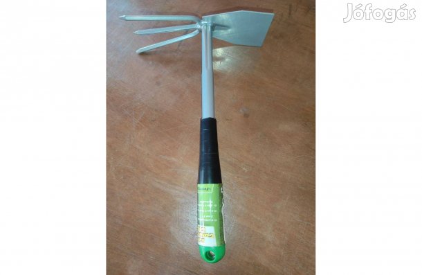 Kerti kéziszerszám (kapagereblye egyben, 2 az 1-ben)