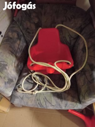 Kerti műanyag hinta,