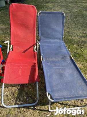 Kerti napozóágy és fotel