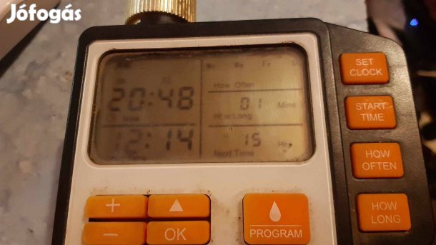 Kerti öntözési időzítő