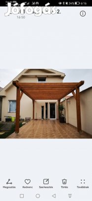 Kerti pergola, kerti bútor országszerte 