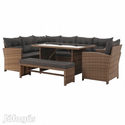 Kerti rattan szett 0000405485