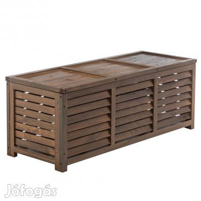 Kerti tárolódoboz, barna, LADAM