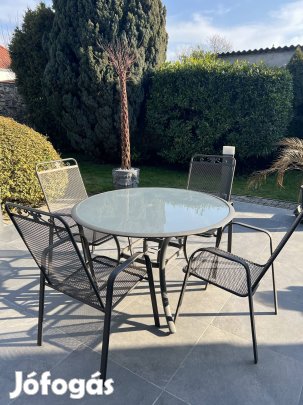 Kertibútor garnitúra szett kerti bútor aluminum