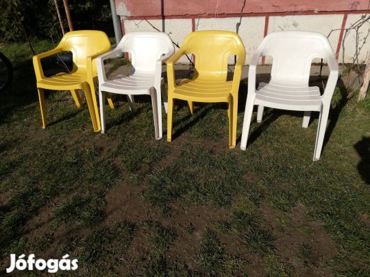 Kertiszék /műanyag/ kitűnő állapotban eladó