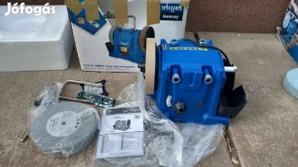 Kés élező Scheppach Tiger 5000s csiszoló rendszer Garanciával