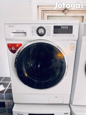 Keskeny LG direct drive elöltöltős mosógép 