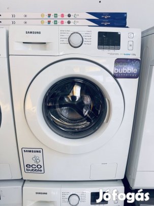 Keskeny Samsung ECO Bubble elöltöltős Mosogep mosógép