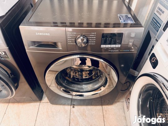 Keskeny Samsung ECO bubble elöltöltős inox Mosogep 