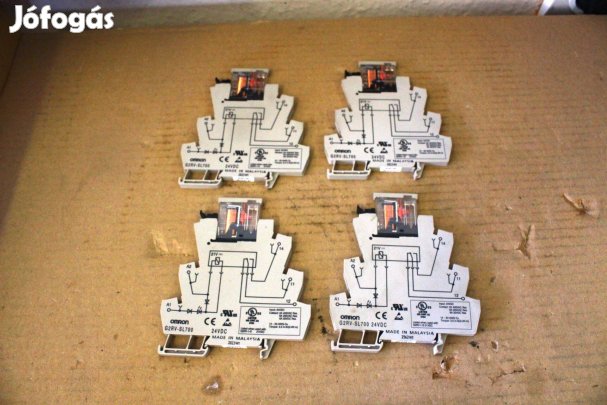 Keskeny ipari relé + aljzat Omron szett ( 6994 )