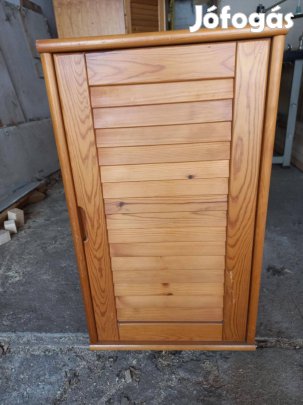 Keskeny tömör fenyő alsószekrény (40x61x68 cm) Szeged