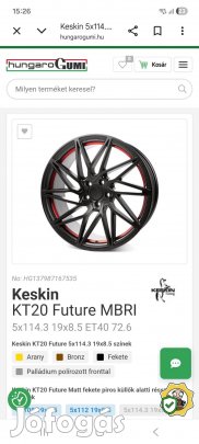 Keskin felni 5x114,3