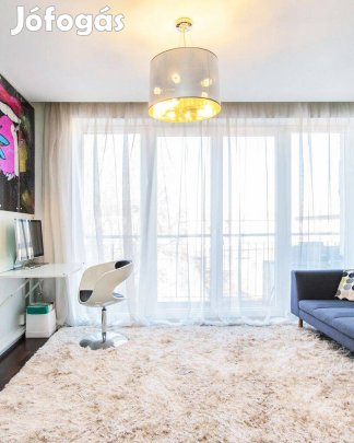 Kész függöny, behúzós, súlyozott függöny szett. 280×540 és 280×770 cm