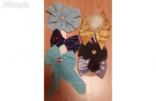 Készítői hagyatékból franciacsattok színes és szőrmés eladó