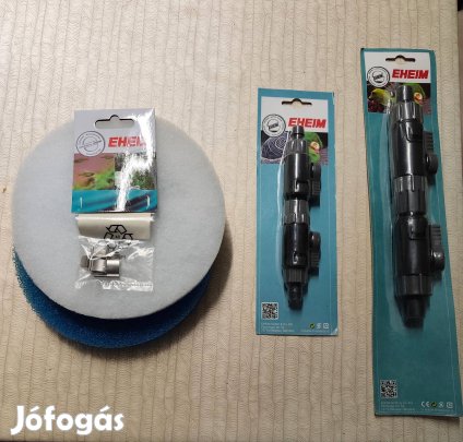 Készlet Eheim Classic szűrőhöz (dupla csapok, kapcsok, szivacsok)