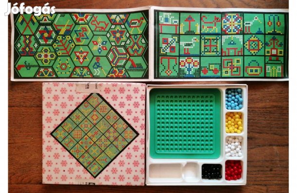 Készségfejlesztő gyerek játék gyöngy kép kirakó