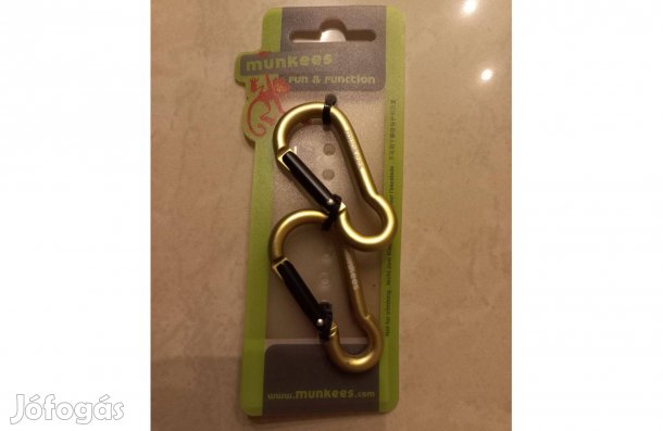 Két 6 x 60 mm-es karabiner