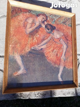 Két balerinát ábrázoló kép remek áron!