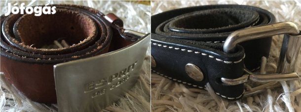 Két bőr öv együtt