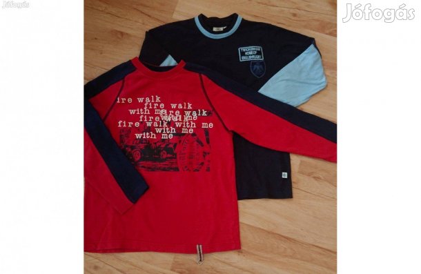 Két darab 152-es méretű pamut pulóver