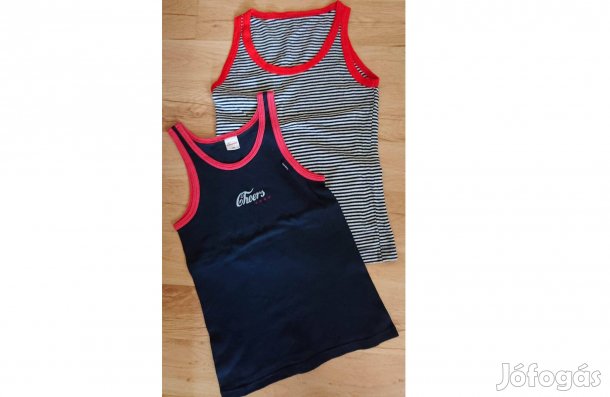 Két darab trikó 134-es méretben - sanetta márka