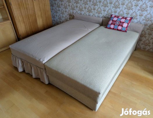 Két db kényelmes, ágyneműtartós, jó állapotban lévő ágy eladó