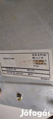 Két égős gáz főzőlap elektromos gyújtással biztonsági szelepekkel