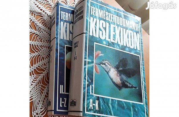Két kötetes Természettudományi Lexikon, hibátlan