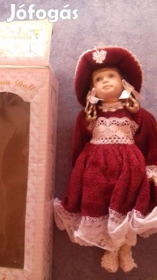 Két különböző régi Olasz porcelán baba 24cm hibátlanok