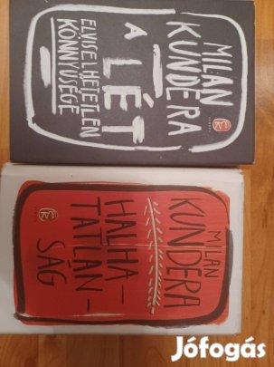 Két kundera könyv