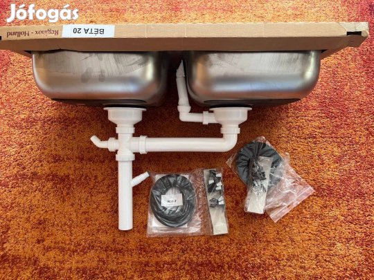 Két medencés mosogató Új