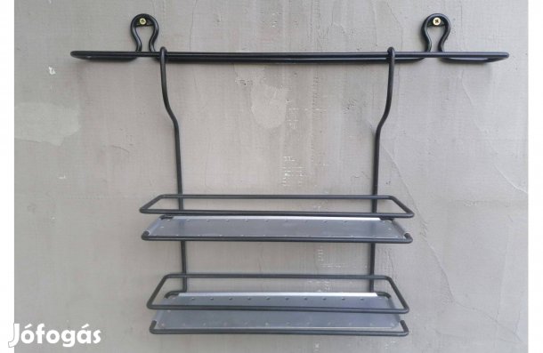 Két polcos fűszertartó polc eladó!