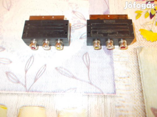Két rca scart fordító csak együtt eladó