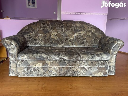 Két részes ággyá alakítható ülőgarnitúra